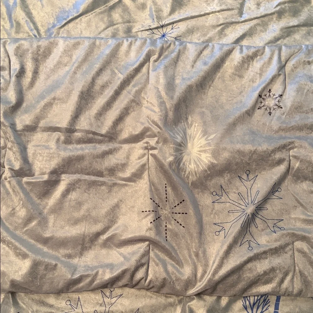 Frozen Themed Queen Comforter with Elsa Design and two shams